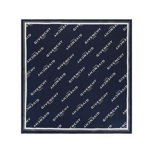 Givenchy Shadow Square Scarf In Silk Womens